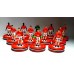 Subbuteo Andrew Table Soccer Manchester United 2007-08 Champions League Winners on WSB Professional bases